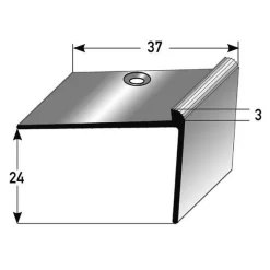 Nez De Marche | Cornière | Ajustable | Aluminium Anodisé -Décoratif Soldes 094 3