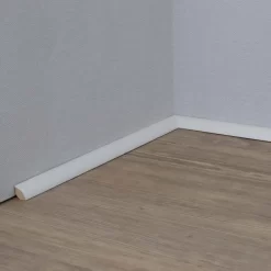 Quart De Rond (bois Massif / 12.31) - Laqué En Blanc -Décoratif Soldes 12 31 5 scaled