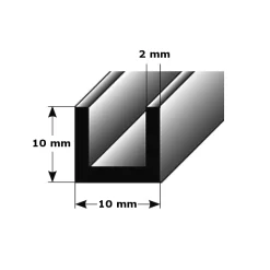 Profilé En U Comme Profilé De Montage | Profilé De Construction | En Aluminium