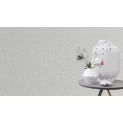 Rasch Wallton 2020 | 183016 | Papier Peint Intissé Pierre Brique | 0.53 M X 10.05 M | Blanc