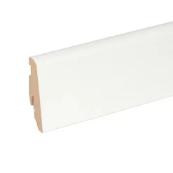 Plinthe 19 X 58 Mm Revêtu Mélaminé Blanc -Décoratif Soldes 1 desgin Sockelleiste hochwertig FU060L 5