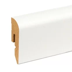 Plinthe 12 X 42 Mm Revêtu Blanc -Décoratif Soldes 1 wei e sockelleiste schneller versand fu052