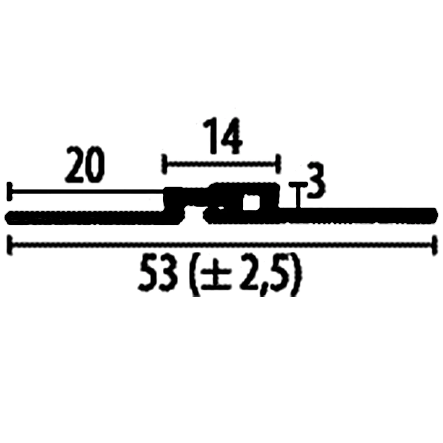 PROVISTON | Profilé De Dilatation | 53 X 3 X 2700 Mm | Alu Anodisé | Dilatation:2.5 Mm 1 PROVISTON | Profilé De Dilatation | 53 X 3 X 2700 Mm | Alu Anodisé | Dilatation:2.5 Mm