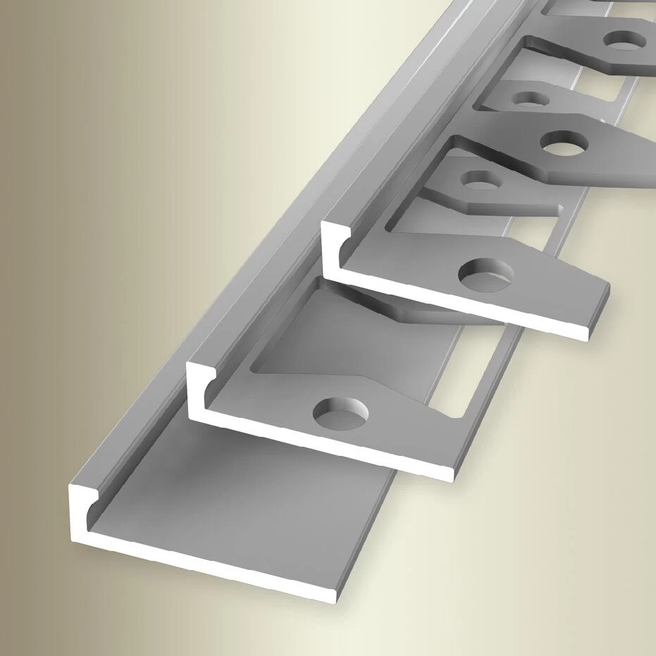 Profilé De Finition | Largeur:21 Mm | H:3 Mm | Longueur:2500 Mm | Aluminium | Barre D'arrêt 2 Profilé De Finition | Largeur:21 Mm | H:3 Mm | Longueur:2500 Mm | Aluminium | Barre D'arrêt – Image 2