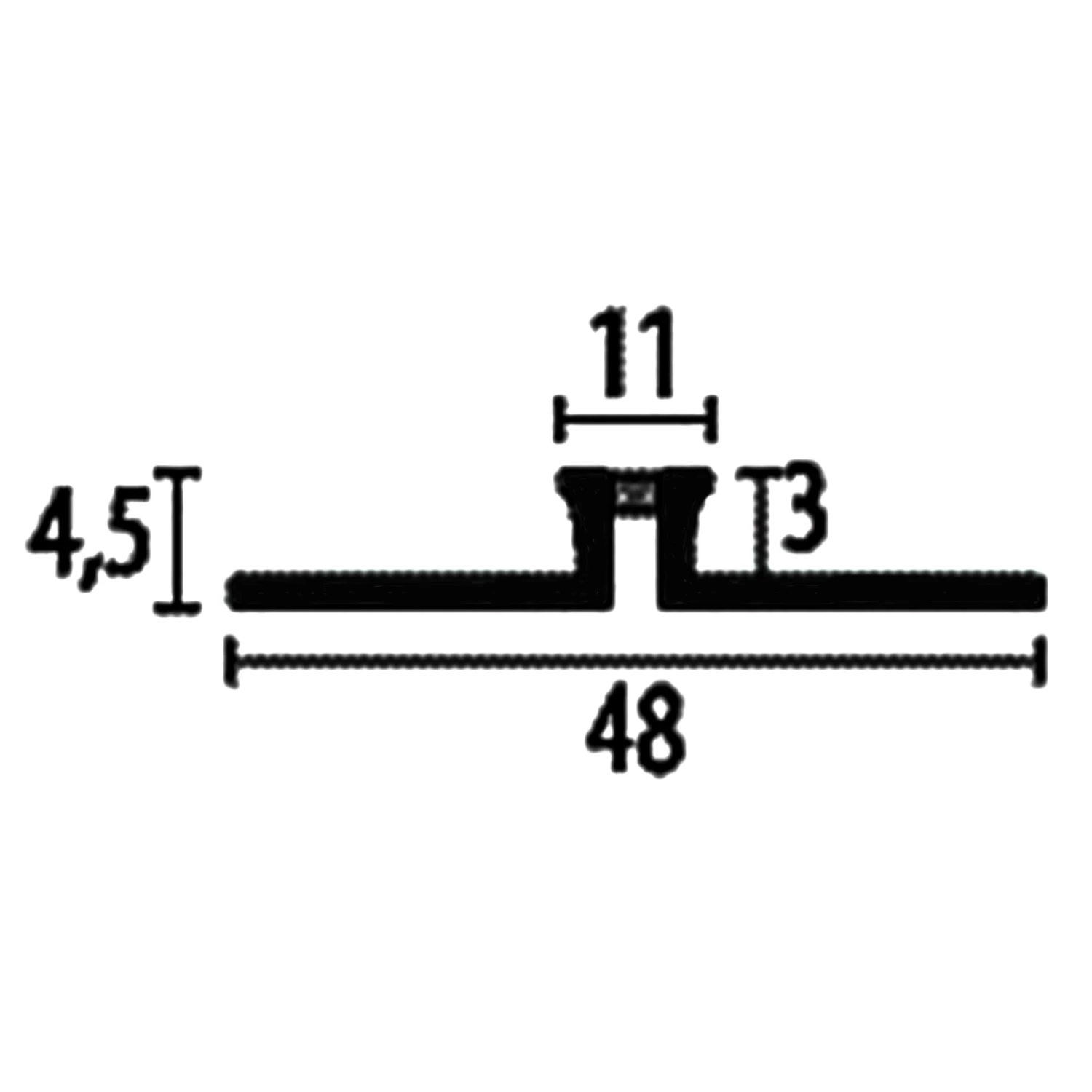 Profilé De Dilatation | Largeur:48 Mm | Longueur:2500 Mm | Aluminium | Joint En Silicone | Découper 1 Profilé De Dilatation | Largeur:48 Mm | Longueur:2500 Mm | Aluminium | Joint En Silicone | Découper