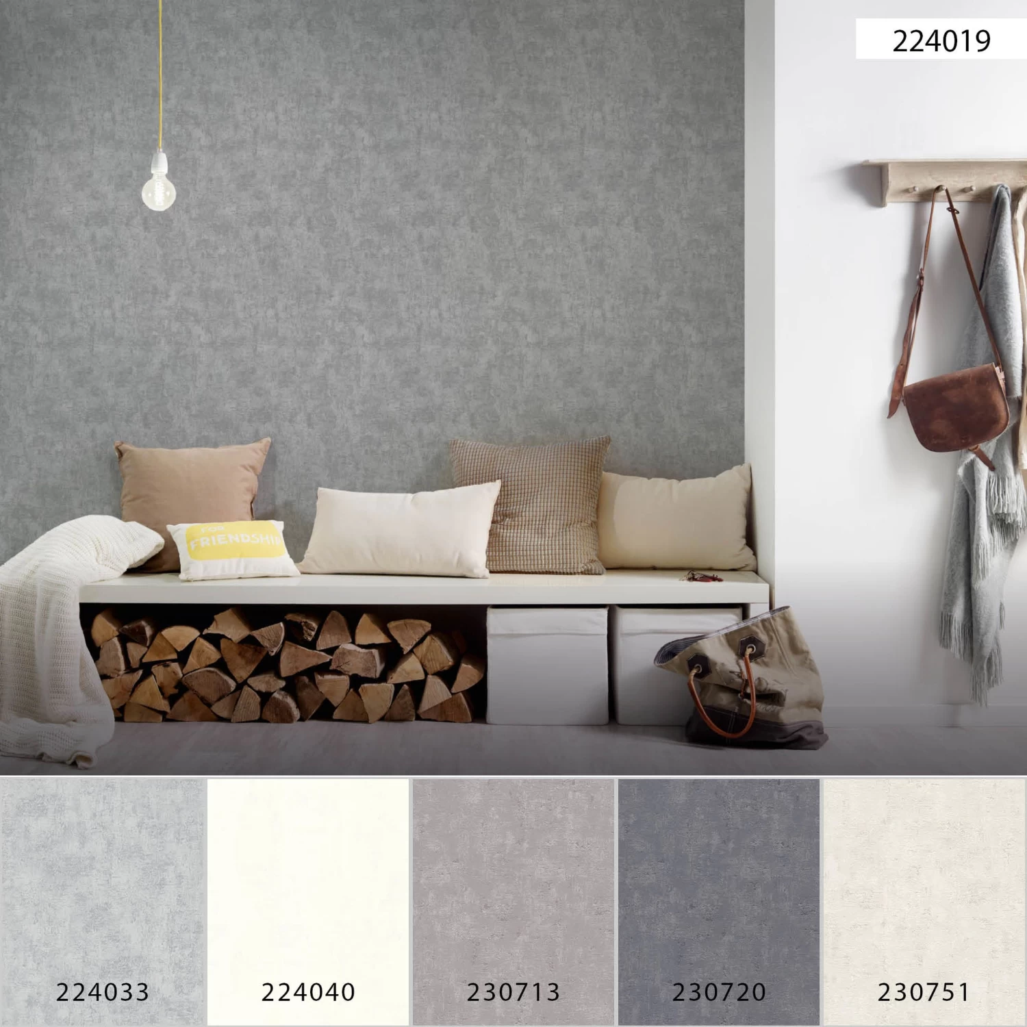 A.S. Creation Elements | 224019 | Papier Peint Intissé Effet Béton | 0.53 M X 10.05 M | Gris 9 A.S. Creation Elements | 224019 | Papier Peint Intissé Effet Béton | 0.53 M X 10.05 M | Gris – Image 9