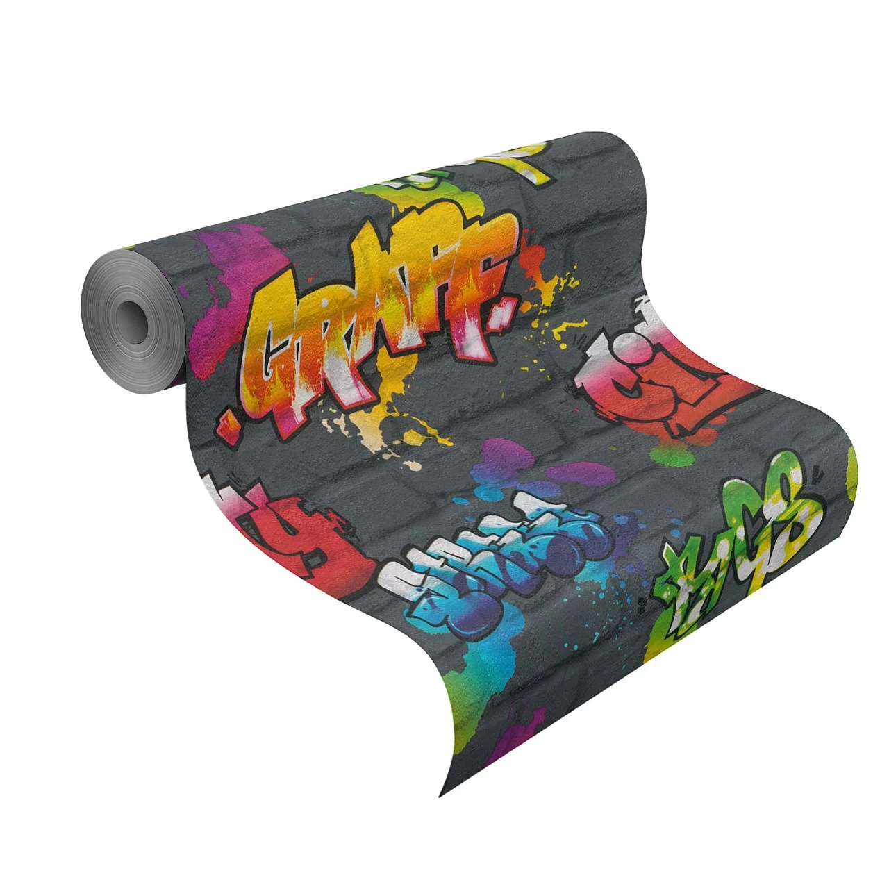 Rasch Kids & Teens III | 237801 | Papier Peint Papier Dessins & Motifs | 0.53 M X 10.05 M | Gris 2 Rasch Kids & Teens III | 237801 | Papier Peint Papier Dessins & Motifs | 0.53 M X 10.05 M | Gris – Image 2