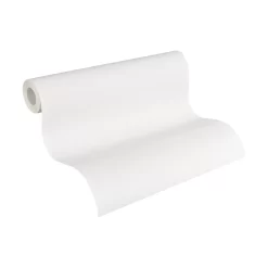 A.S. Creation Meistervlies | 245816 | Papier Peint Intissé Enduit | 0.53 M X 10.05 M | Blanc
