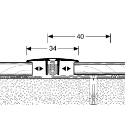 Küberit 258 PPS-Champion Smart 4.0 | Barre De Seuil | Épaisseur Sol:6.5-16 Mm -Décoratif Soldes 258 Zeichnung scaled