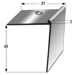 Nez De Marche | Cornière | Ajustable | Aluminium Anodisé -Décoratif Soldes 266 3