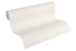 A.S. Creation Meistervlies 5 | 309112 | Papier Peint Intissé Uni | 0.53 M X 10.05 M | écru