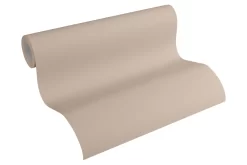 A.S. Creation Kitchen Dreams | 309167 | Papier Peint Intissé Uni | 0.53 M X 10.05 M | Beige