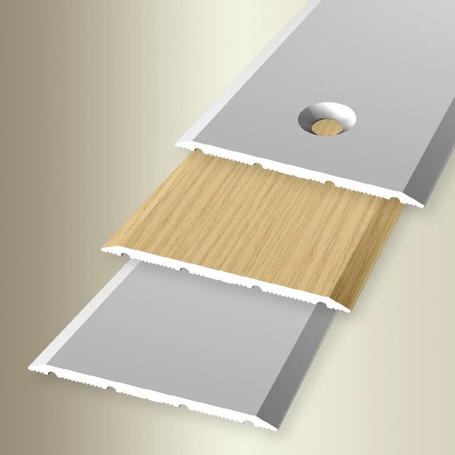 PROVISTON | Barre De Seuil | Largeur:40 Mm | H:0 - 99 Mm | Aluminium | Lisse | À Visser Au Centre 2 PROVISTON | Barre De Seuil | Largeur:40 Mm | H:0 - 99 Mm | Aluminium | Lisse | À Visser Au Centre – Image 2