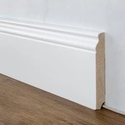 Plinthe Moulurée - Blanc (bois Massif Vernis - 319.19115.31) -Décoratif Soldes 319 19115 31 3 scaled
