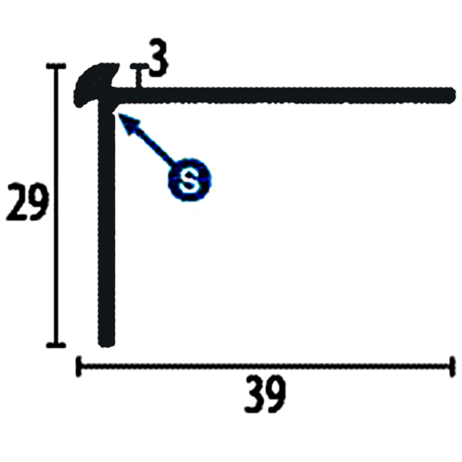 PROVISTON | Nez De Marche | Largeur:39 Mm | Hauteur:3 Mm | Aluminium | Cornière Escalier | A Visser 1 PROVISTON | Nez De Marche | Largeur:39 Mm | Hauteur:3 Mm | Aluminium | Cornière Escalier | A Visser