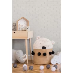 A.S. Creation Boys & Girls 6 | 343011 | Papier Peint Imitation Brique Pierre En Papier | Blanc -Décoratif Soldes 343011 2