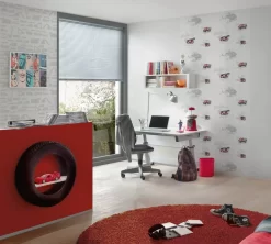 A.S. Creation Little Stars | 358131 | Papier Peint Chambre Enfant Intissé | 0.53 M X 10.05 M | Gris -Décoratif Soldes 358131 03 2