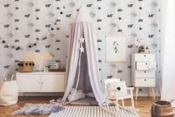 A.S. Creation Little Stars | 358131 | Papier Peint Chambre Enfant Intissé | 0.53 M X 10.05 M | Gris -Décoratif Soldes 358131 2