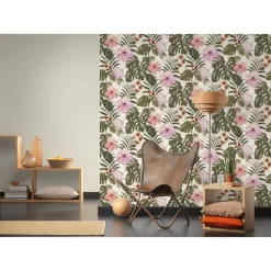 A.S. Creation Michalsky Dream Again | 365181 | Papier Peint Intissé Floral | 0.53 M X 10.05 M | Vert -Décoratif Soldes 365181 3