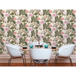 A.S. Creation Michalsky Dream Again | 365181 | Papier Peint Intissé Floral | 0.53 M X 10.05 M | Vert -Décoratif Soldes 365181 4