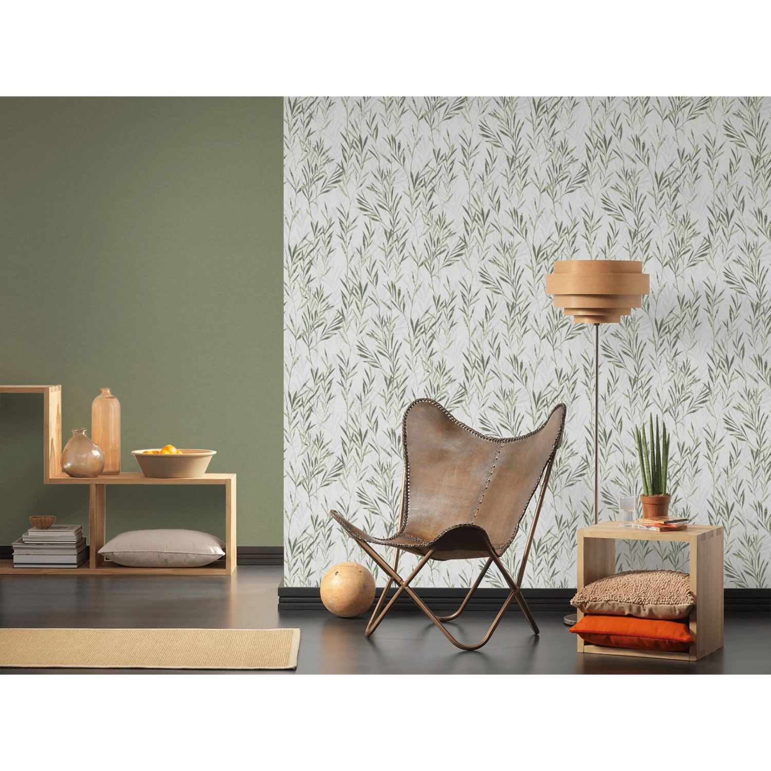 A.S. Creation Flavour | 367137 | Papier Peint Intissé Uni | 0.53 M X 10.05 M | Vert 2 A.S. Creation Flavour | 367137 | Papier Peint Intissé Uni | 0.53 M X 10.05 M | Vert – Image 2