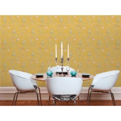 A.S. Creation Paradise Garden | 367194 | Papier Peint Intissé Floral | 0.53 M X 10.05 M | Jaune -Décoratif Soldes 367194 6