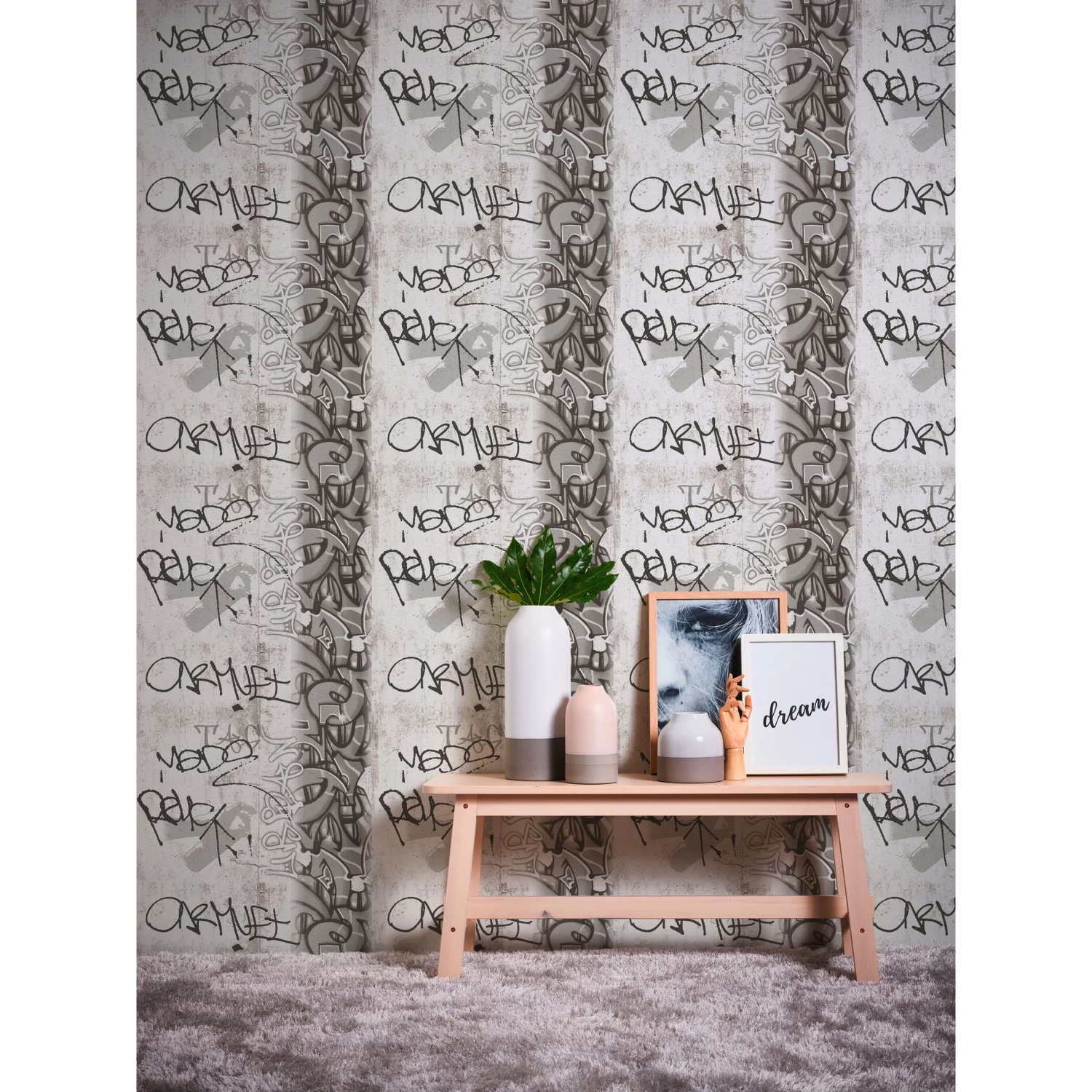 A.S. Creation Boys & Girls 6 | 369863 | Papier Peint Papier Dessins & Motifs | Gris 3 A.S. Creation Boys & Girls 6 | 369863 | Papier Peint Papier Dessins & Motifs | Gris – Image 3