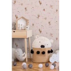 A.S. Creation Boys & Girls 6 | 369883 | Papier Peint Animaux Papier | 0.53 M X 10.05 M | Rose -Décoratif Soldes 369883 2