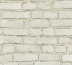 A.S. Creation Elements | 374141 | Papier Peint Intissé Pierre Brique | 0.53 M X 10.05 M | Gris -Décoratif Soldes 374141 4 scaled