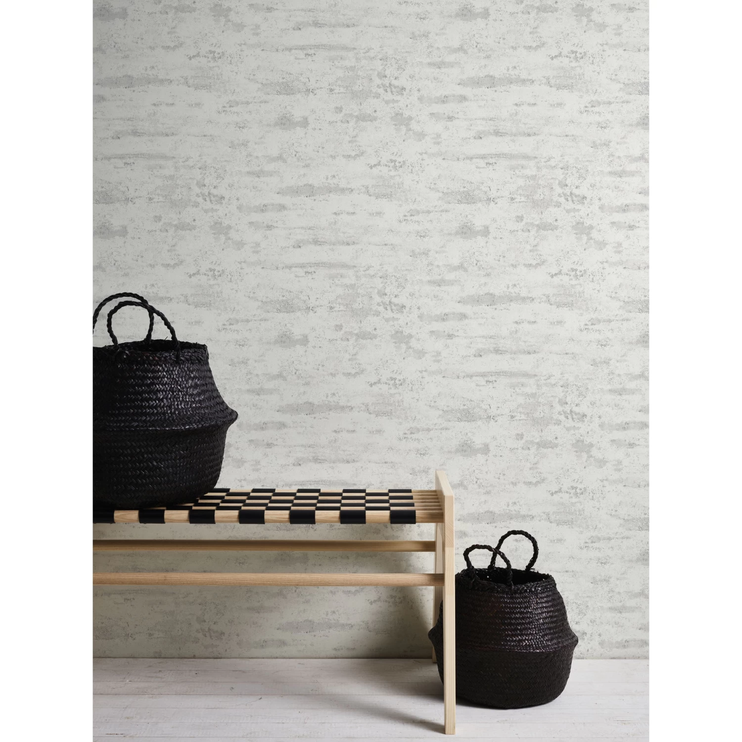 A.S. Creation Elements | 374152 | Papier Peint Intissé Effet Béton | 0.53 M X 10.05 M | Blanc 4 A.S. Creation Elements | 374152 | Papier Peint Intissé Effet Béton | 0.53 M X 10.05 M | Blanc – Image 4