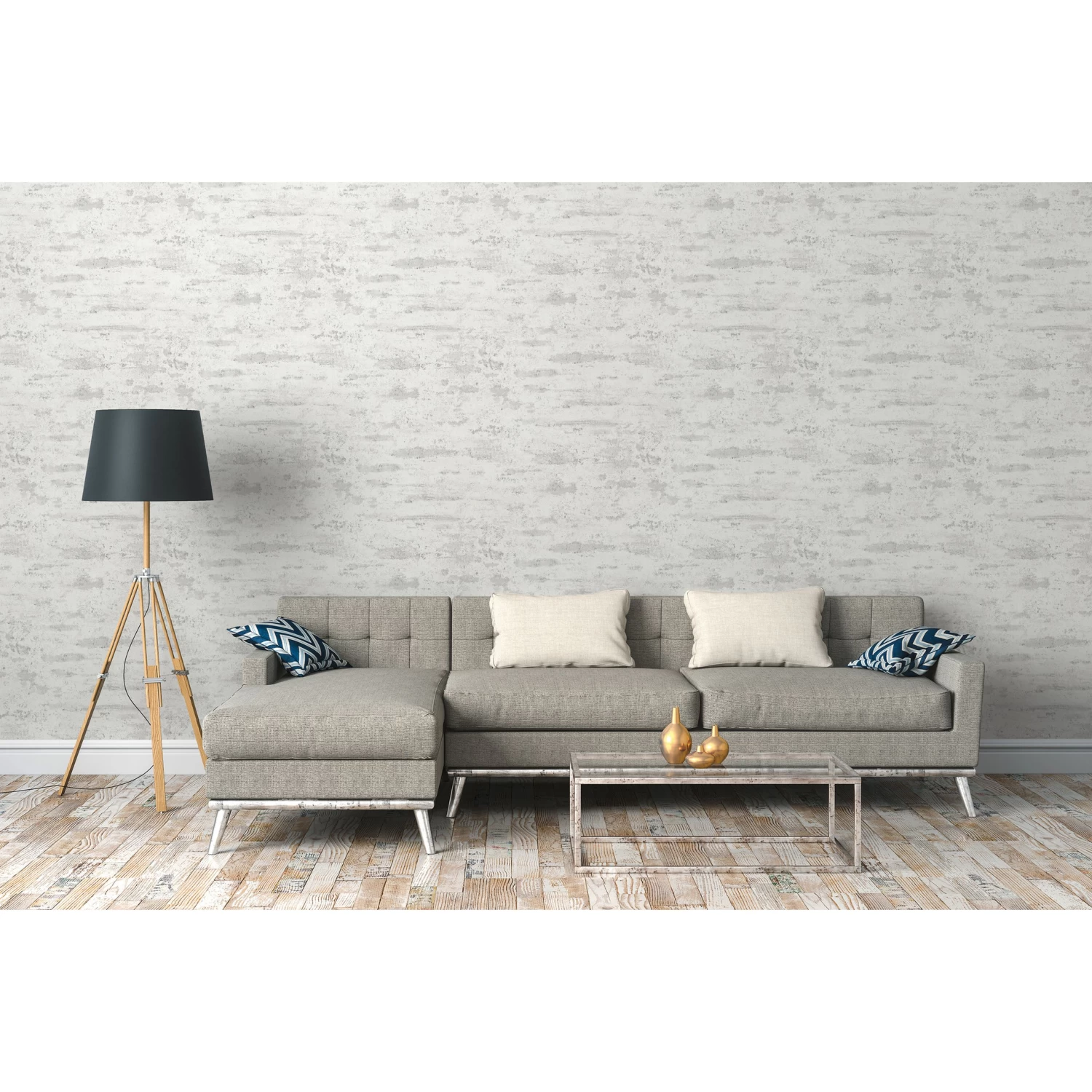 A.S. Creation Elements | 374152 | Papier Peint Intissé Effet Béton | 0.53 M X 10.05 M | Blanc 6 A.S. Creation Elements | 374152 | Papier Peint Intissé Effet Béton | 0.53 M X 10.05 M | Blanc – Image 6