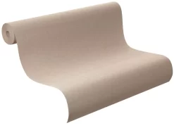 Rasch Florentine | 448566 | Papier Peint Intissé Uni | 0.53 M X 10.05 M | Marron
