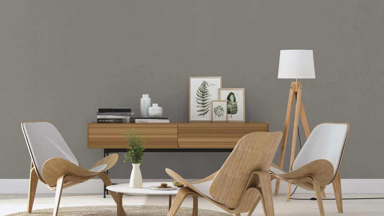 Rasch Florentine | 448627 | Papier Peint Intissé Uni | 0.53 M X 10.05 M | Gris 1 Rasch Florentine | 448627 | Papier Peint Intissé Uni | 0.53 M X 10.05 M | Gris