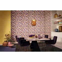 Rasch BARBARA Home Collection II | 537192 | Papier Peint Intissé Uni | 0.53 M X 10.05 M | Jaune