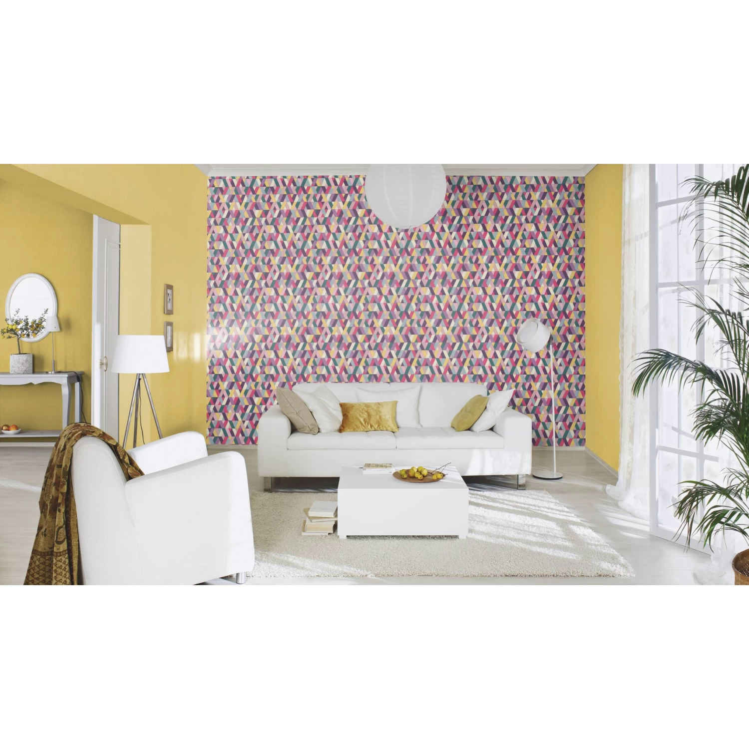 Rasch BARBARA Home Collection II | 537192 | Papier Peint Intissé Uni | 0.53 M X 10.05 M | Jaune 3 Rasch BARBARA Home Collection II | 537192 | Papier Peint Intissé Uni | 0.53 M X 10.05 M | Jaune – Image 3