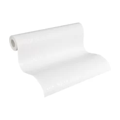 A.S. Creation Meistervlies | 563217 | Papier Peint Intissé Enduit | 0.53 M X 10.05 M | Blanc