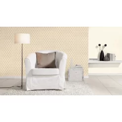 Rasch Denzo II | 607727 | Papier Peint Intissé Uni | 0.53 M X 10.05 M | écru -Décoratif Soldes 607727 room 6