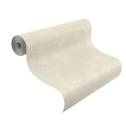 Rasch Lucera | 609028 | Papier Peint Intissé Uni | 0.53 M X 10.05 M | Beige