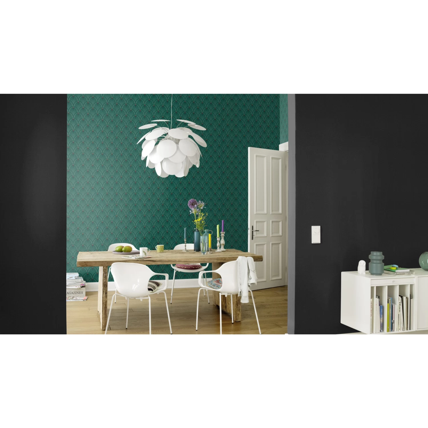 Rasch Selection Vinyl/Vlies | 610376 | Papier Peint Intissé Uni | 0.53 M X 10.05 M | Noir 8 Rasch Selection Vinyl/Vlies | 610376 | Papier Peint Intissé Uni | 0.53 M X 10.05 M | Noir – Image 8