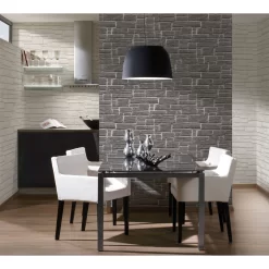 A.S. Creation Elements | 662316 | Papier Peint Intissé Pierre Brique | 0.53 M X 10.05 M | Blanc -Décoratif Soldes 662316 3