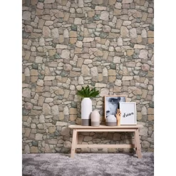 A.S. Creation Il Decoro | 692412 | Papier Peint Imitation Brique Pierre En Papier | Marron -Décoratif Soldes 692412 3