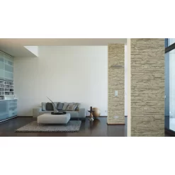 A.S. Creation Elements | 707130 | Papier Peint Intissé Pierre Brique | 0.53 M X 10.05 M | Beige -Décoratif Soldes 707130 2