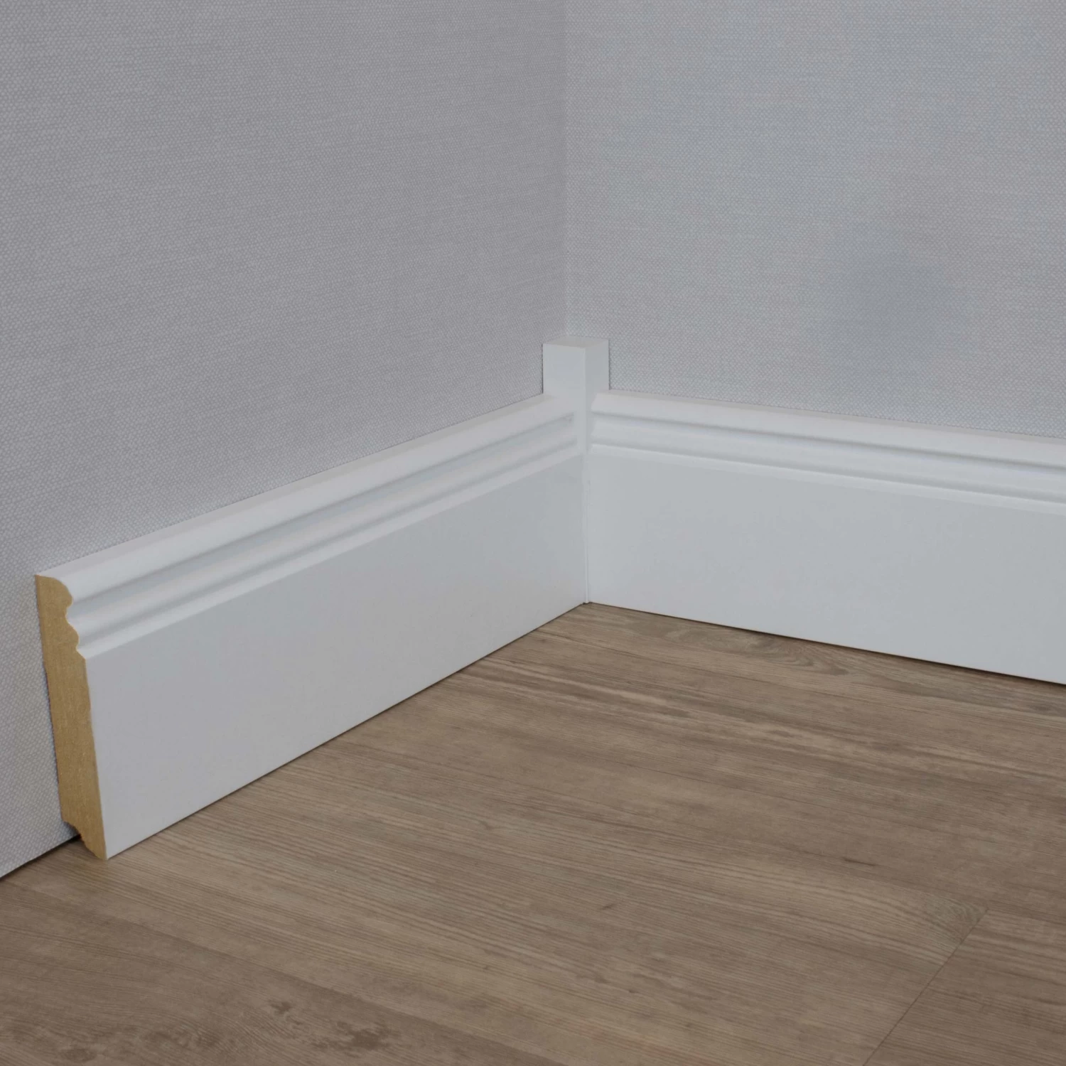 PROVISTON | Plinthe | Plinthe Moulurée | 19 X 96 X 2500 Mm | MDF Mélaminé | Blanc | Plinthe Moulurée 4 PROVISTON | Plinthe | Plinthe Moulurée | 19 X 96 X 2500 Mm | MDF Mélaminé | Blanc | Plinthe Moulurée – Image 4