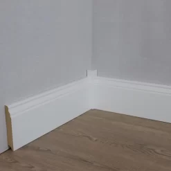 PROVISTON | Plinthe | Plinthe Moulurée | 16 X 100 X 2500 Mm | MDF Mélaminé | Blanc | Classique -Décoratif Soldes 719 16100 5 1 scaled