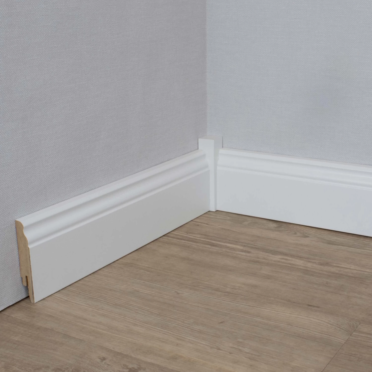 PROVISTON | Plinthe | Plinthe Moulurée | 16 X 80 X 2500 Mm | MDF Mélaminé | Blanc 4 PROVISTON | Plinthe | Plinthe Moulurée | 16 X 80 X 2500 Mm | MDF Mélaminé | Blanc – Image 4