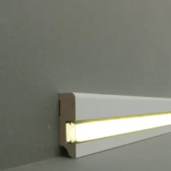 Plinthe Lumineuse | MDF Mélaminé | 720.058L | Blanc
