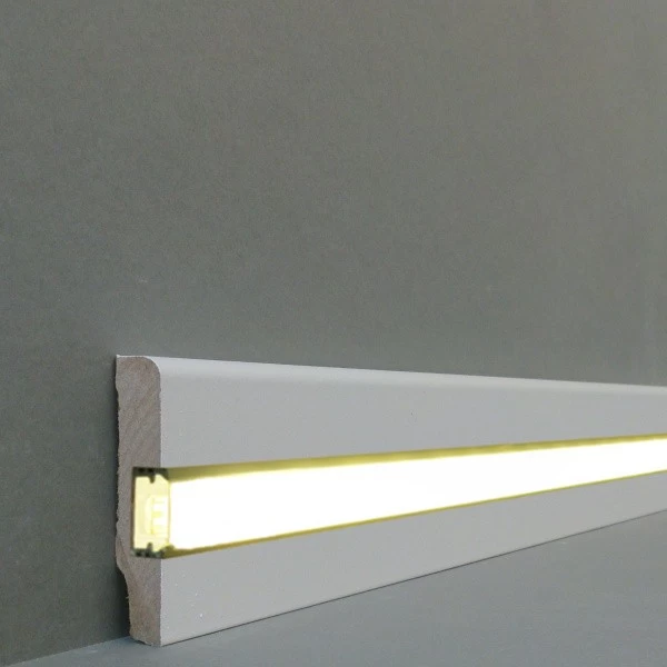 Plinthe Lumineuse | MDF Mélaminé | 720.1358L | Blanc 1 Plinthe Lumineuse | MDF Mélaminé | 720.1358L | Blanc