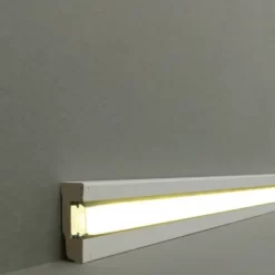 Plinthe Lumineuse | MDF Mélaminé | 721.1640L | Blanc