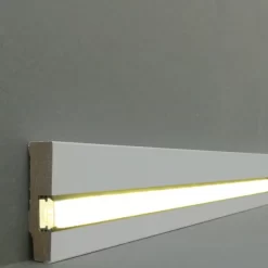 Plinthe Lumineuse | MDF Mélaminé | 721.1658L | Blanc