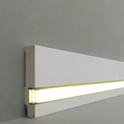 Plinthe Lumineuse | MDF Mélaminé | 721.1680L | Blanc